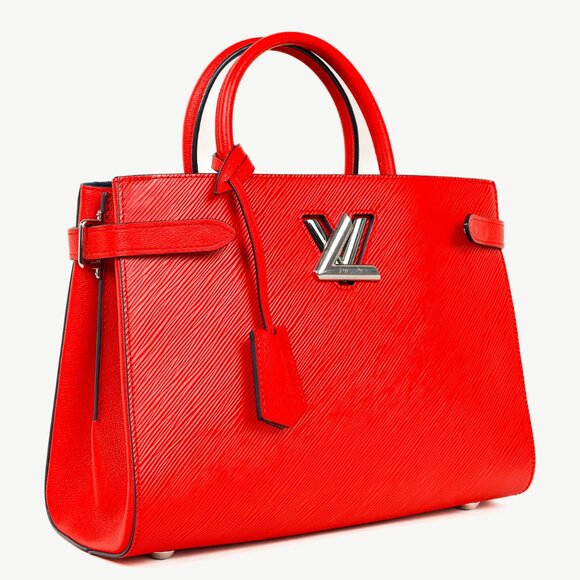 Louis Vuitton Twist Coquelicot Epi Leather Tote - Picture 2 of 16